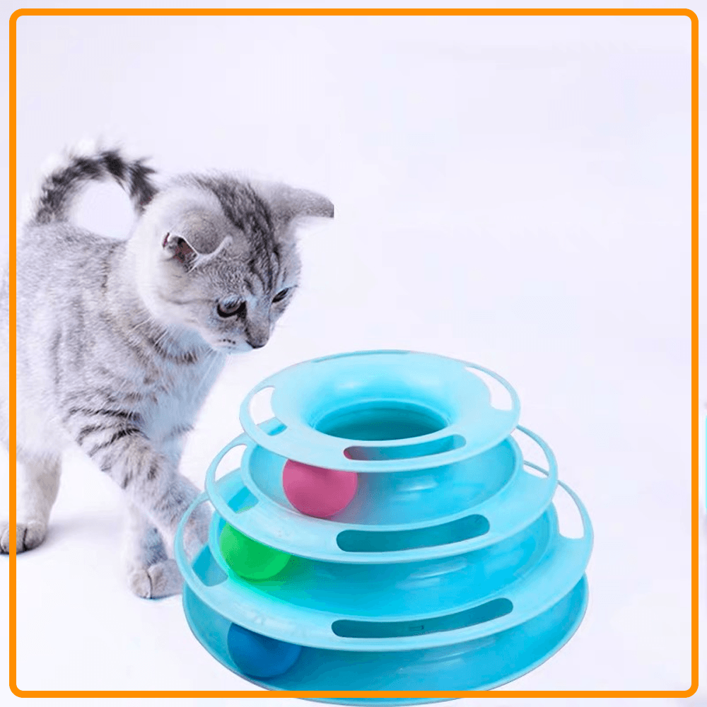 3-Tier Tower Cat Toy
