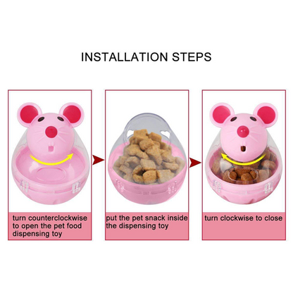 Bobble Mouse Cat Treat Dispenser