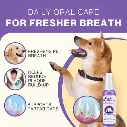 ✨ Official Store | Healrize® Zinc-Ion Oral Rescue Spray: The 1-Step "No-Brush" Dental Fix