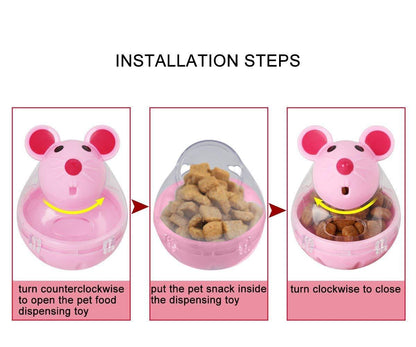 Bobble Mouse Cat Treat Dispenser