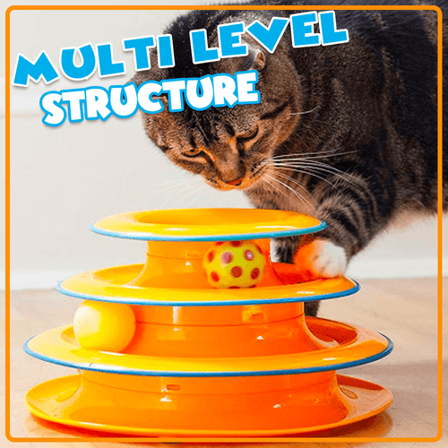 3-Tier Tower Cat Toy