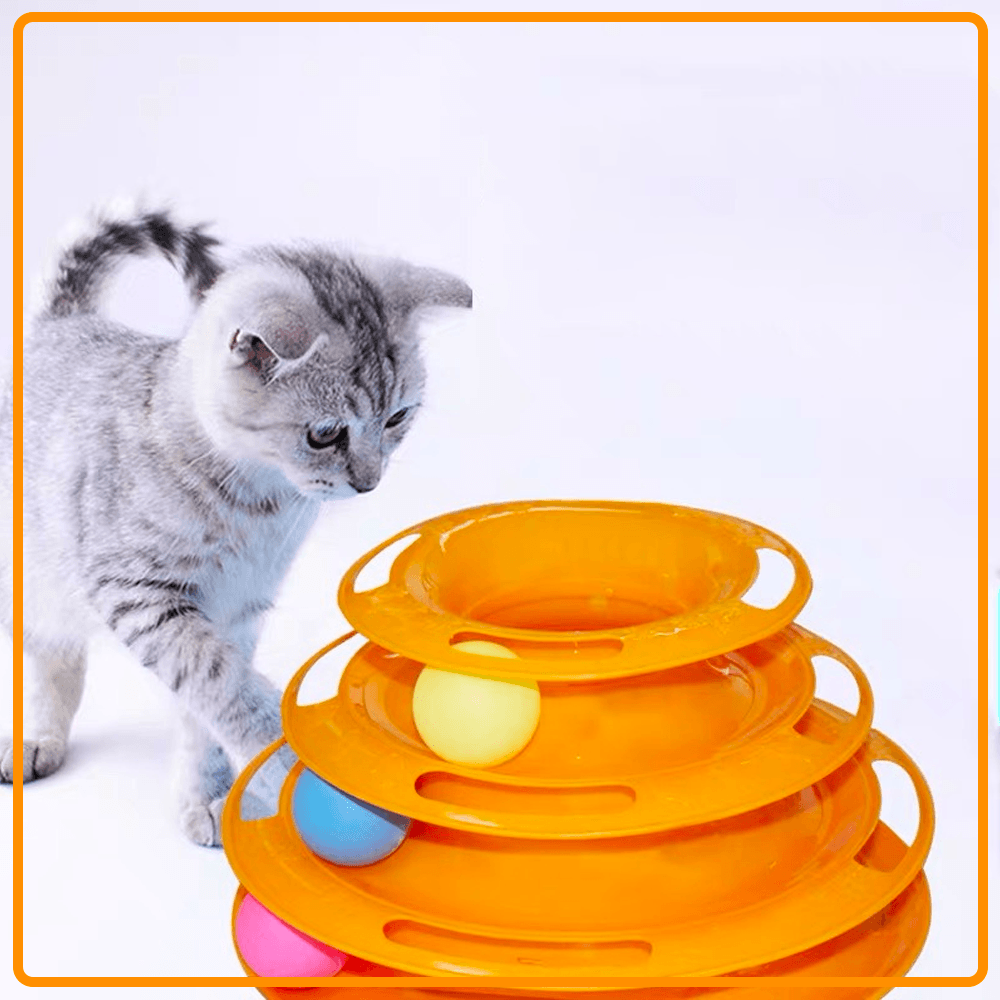3-Tier Tower Cat Toy