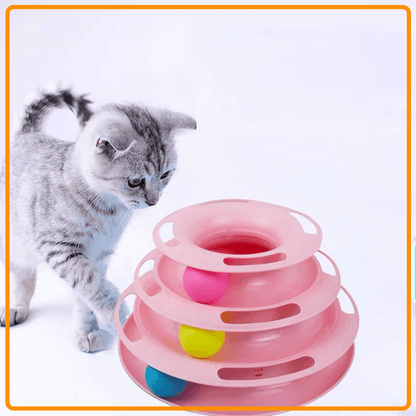 3-Tier Tower Cat Toy