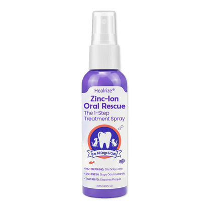 ✨ Official Store | Healrize® Zinc-Ion Oral Rescue Spray: The 1-Step "No-Brush" Dental Fix