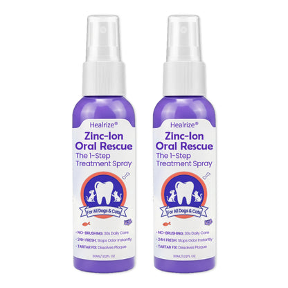 ✨ Official Store | Healrize® Zinc-Ion Oral Rescue Spray: The 1-Step "No-Brush" Dental Fix