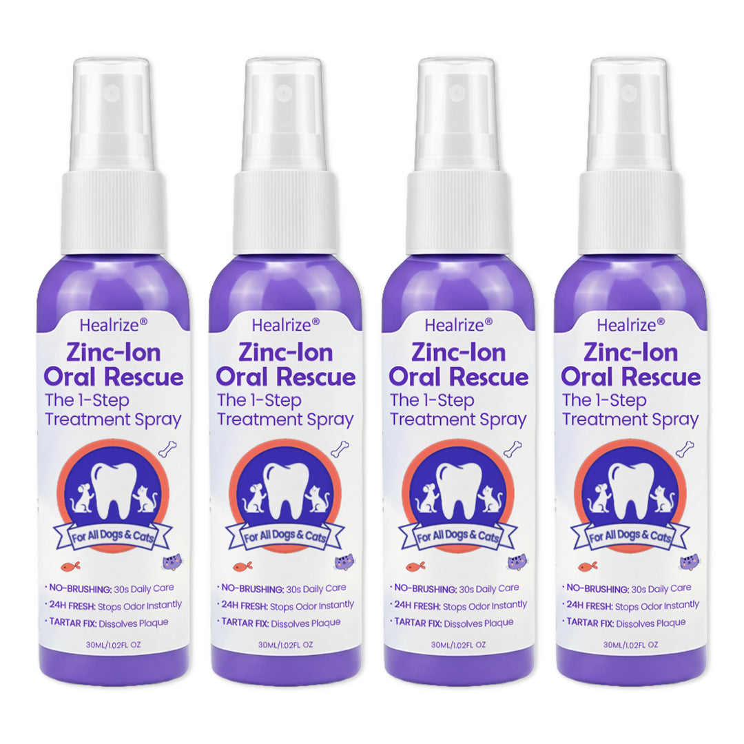 ✨ Official Store | Healrize® Zinc-Ion Oral Rescue Spray: The 1-Step "No-Brush" Dental Fix