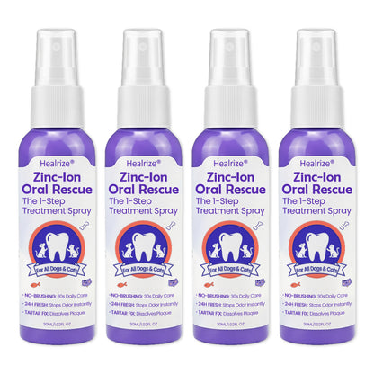✨ Official Store | Healrize® Zinc-Ion Oral Rescue Spray: The 1-Step "No-Brush" Dental Fix