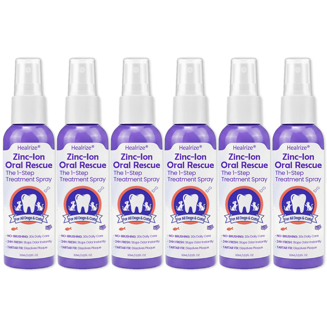 ✨ Official Store | Healrize® Zinc-Ion Oral Rescue Spray: The 1-Step "No-Brush" Dental Fix