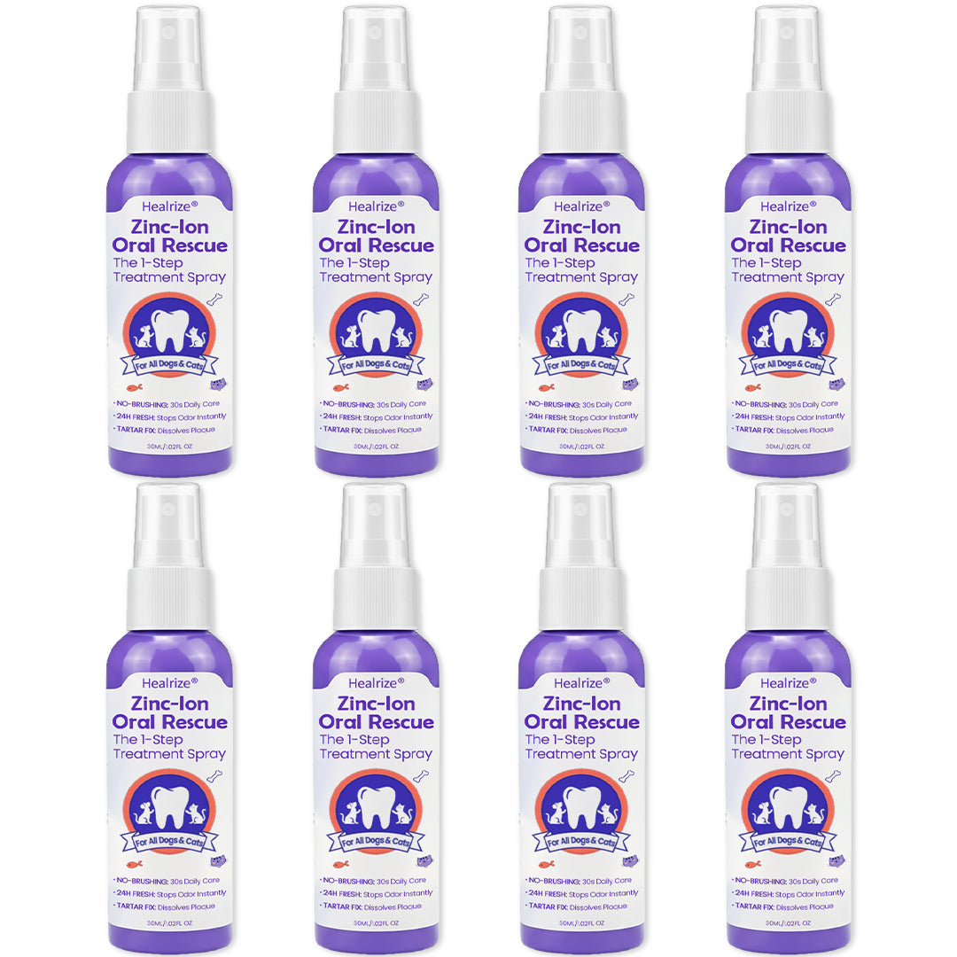 ✨ Official Store | Healrize® Zinc-Ion Oral Rescue Spray: The 1-Step "No-Brush" Dental Fix