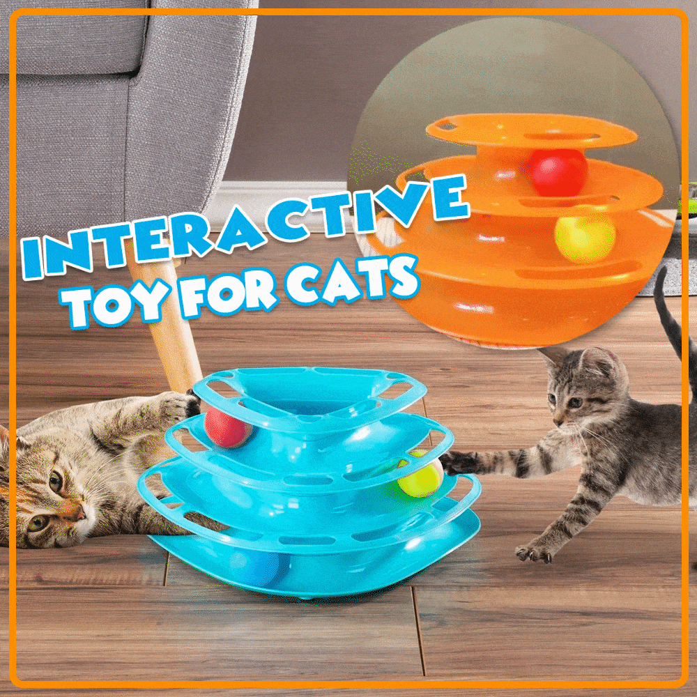 3-Tier Tower Cat Toy