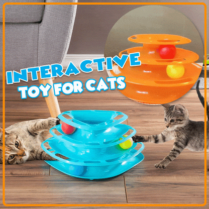 3-Tier Tower Cat Toy